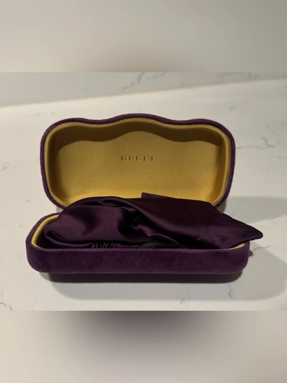 Gucci Black Women's Sunglasses with Gold GG Accents